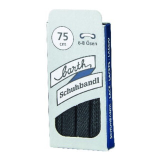 barth Schuhbandl Schuhbandl 180 cm Bergsport, schwarz, 180cm