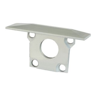 Barthelme Alu-T-Profil Endkappe kurz mit Loch 8.5mm 62399606