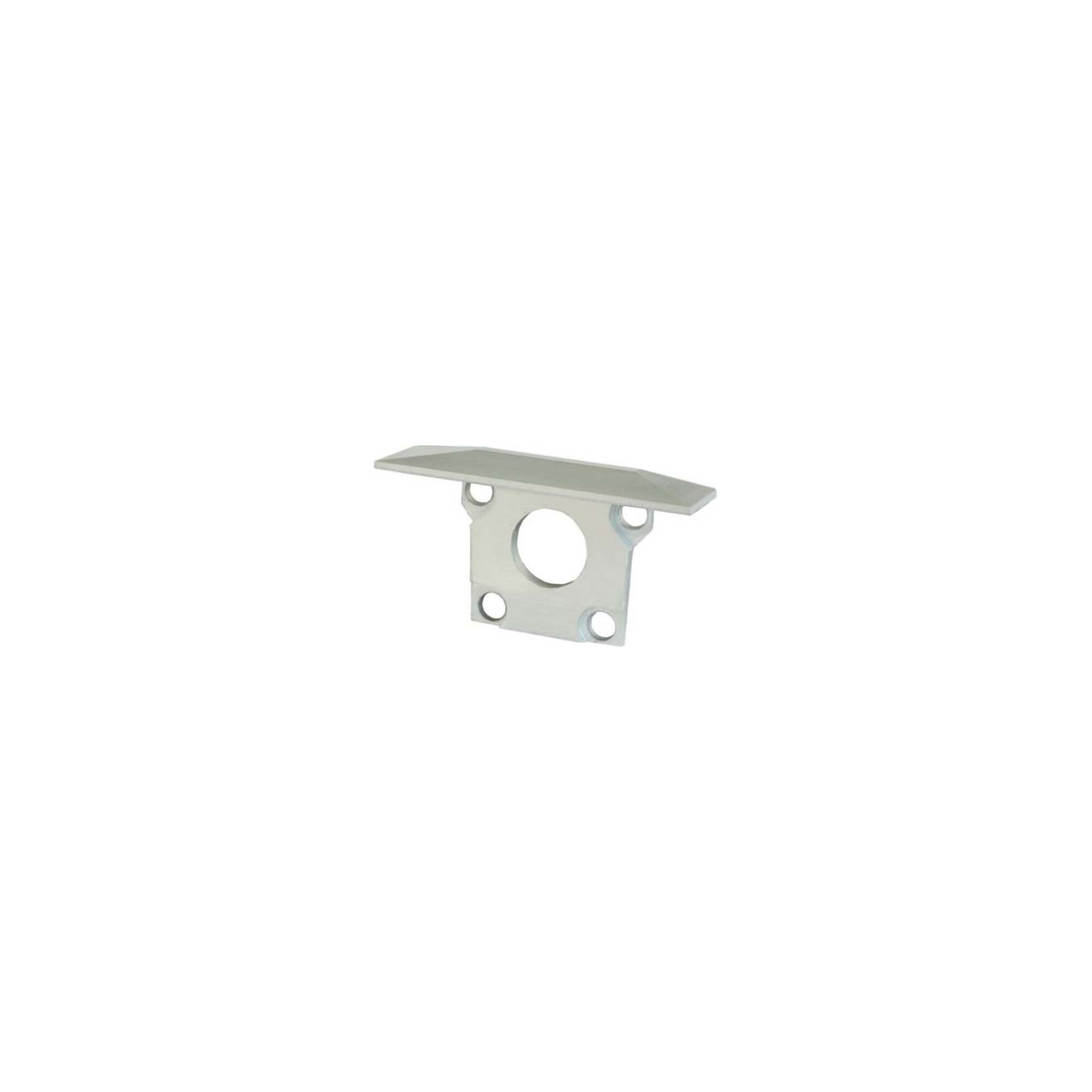 Barthelme Alu-T-Profil Endkappe kurz mit Loch 8.5mm 62399606