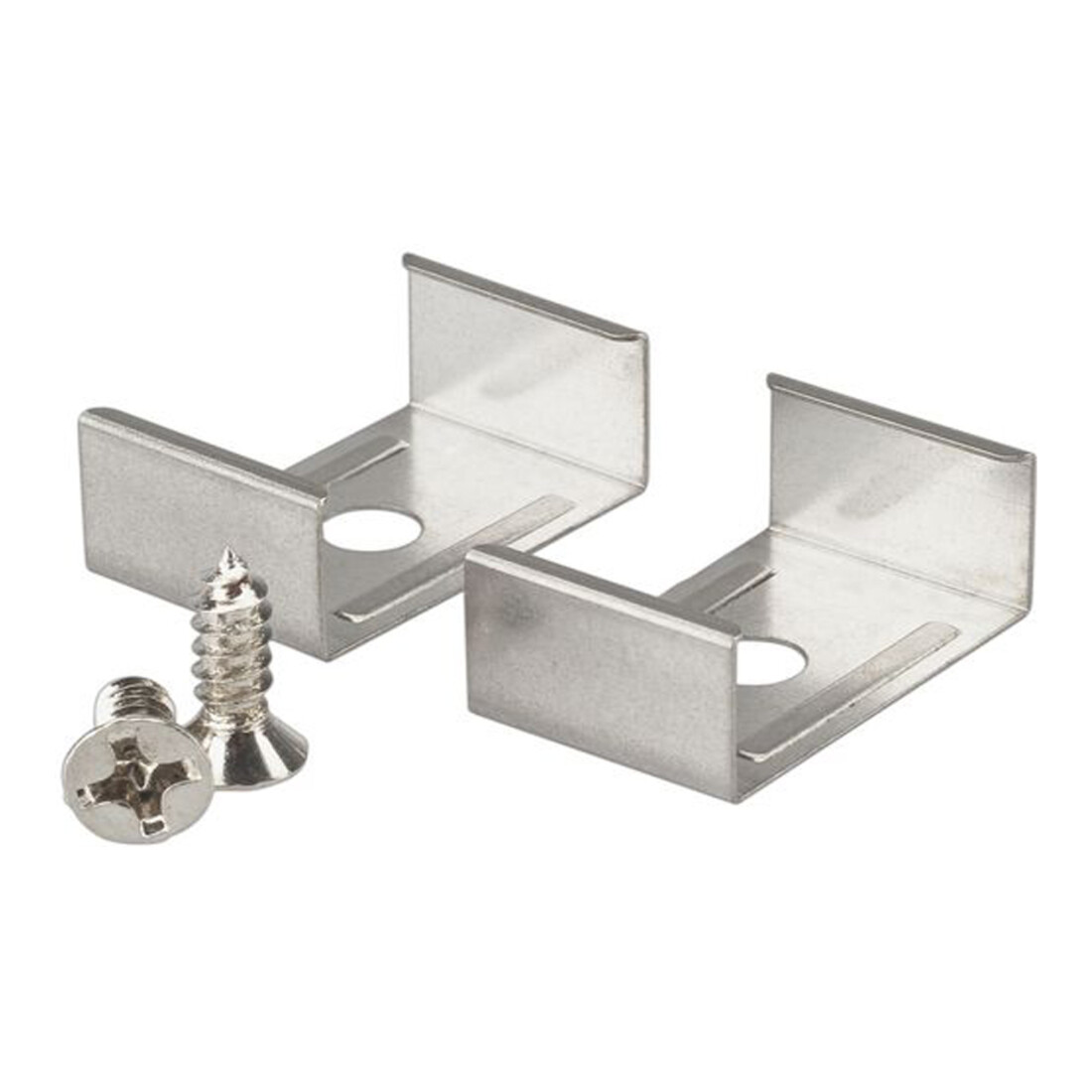 Barthelme Clips de fixation 2 pièces et vis 50990090
