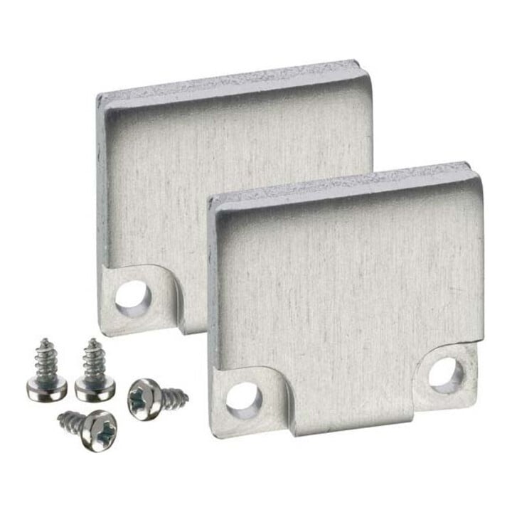 Barthelme Endkappen-Set Alu hoch für BARdolino Profil 62398613