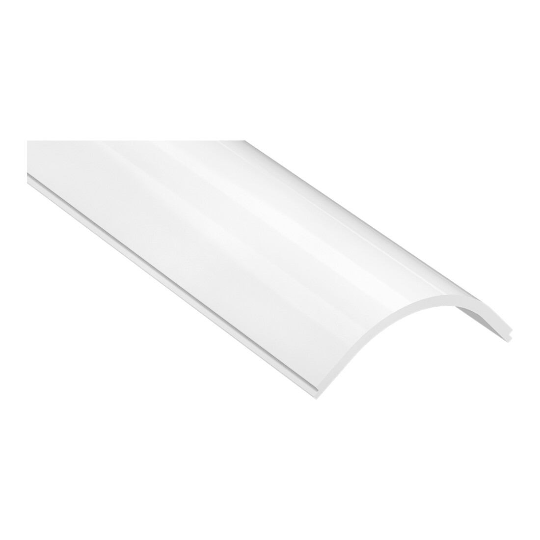 Barthelme Kunststoffabdeckung rund opal 2m 62399792