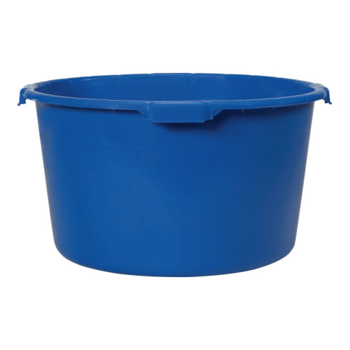 Bassine à mortier 90 l avec fond renforcé bleu