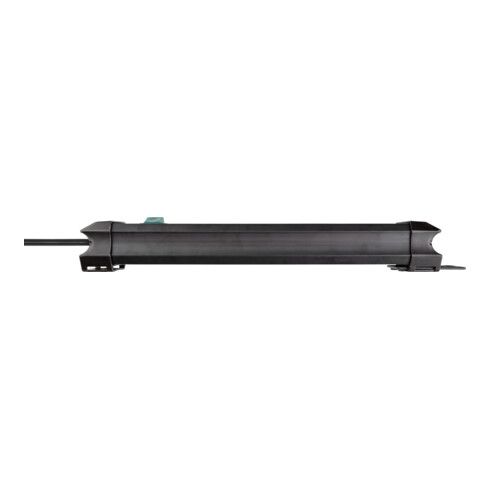 Bâti de prises pour chaises d'incendie 6 voies 1951160100 Premium-Line noir 3m H05VVV-F 3G 1951160100
