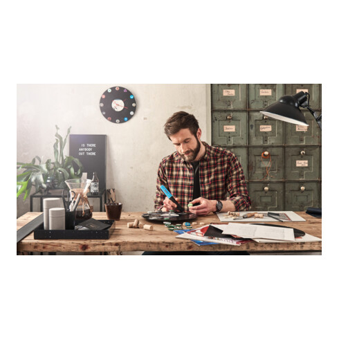 Bâton de colle chaude pour batterie Bosch Gluey, Evergreen