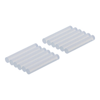 Bâtonnets de colle chaude transparent Ø 7,5 mm, 50 mm 12 pièces BGS Do it yourself