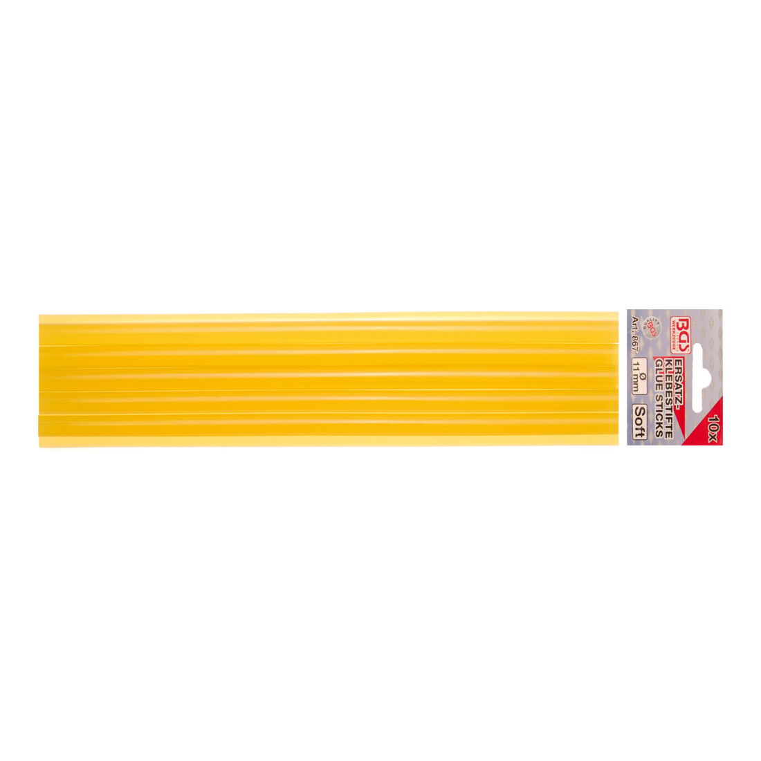 Bâtonnets de colle de rechange pour art. 865, 8057 10 pièces BGS