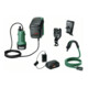 Bosch Pompe per acqua piovana a batteria GardenPump 18V-2000, batteria 18V 2,5Ah, caricabatterie AL 1810 CV-1
