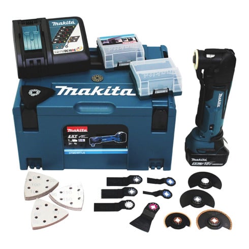 Makita Utensile multifunzionale a batteria 18,0 V/5,0Ah DTM51RT1J3