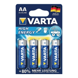 Batterie Alkaline High Energy 1,5 V AA-AM3-Mignon 2960 mAh LR6 4906 4 St./Bl.