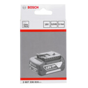 Batterie coulissante Bosch 18 V Heavy Duty (HD) Bosch, 4,0 Ah Li-Ion GBA M-C-5