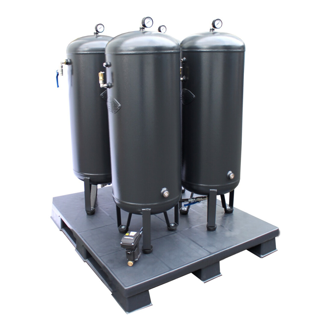 Batterie de chaudières Aerotec 4 x 90L - 11 bar poudrée