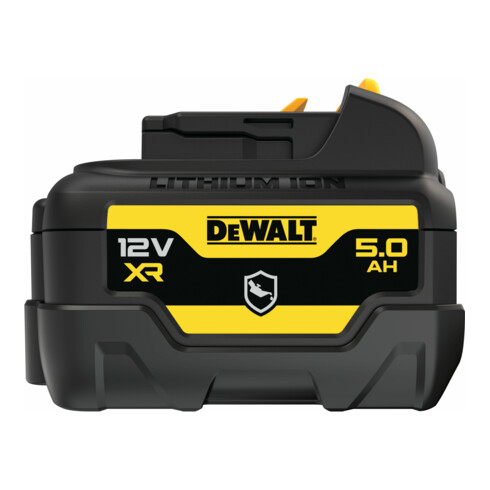 Batterie de rechange DEWALT 12 Volts / 5 Ah XR avec protection spéciale du boîtier contre les acides et les produits chimiques DCB126G-XJ