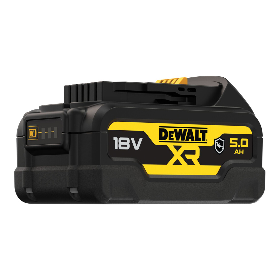 Batterie de rechange DEWALT 18 volts / 5 Ah XR avec protection spéciale du boîtier contre les acides et les produits chimiques DCB184G-XJ
