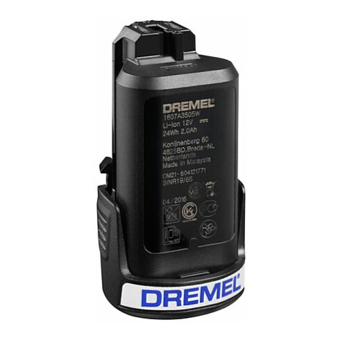 Batterie de remplacement Dremel 880 pour 8220 12V Li-Ion