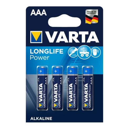 Batterie High Energy 1,5V Microzelle 1240mAh V-ALK04903 VARTA