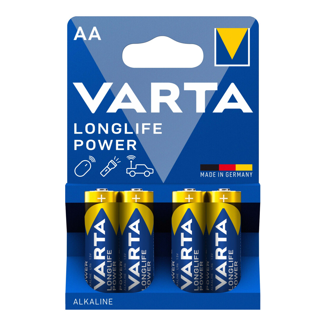 Batterie High Energy 1,5V Mignonz 2600mAh V-ALK04906 VARTA