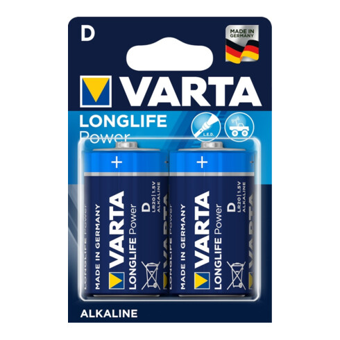 Batterie High Energy 1,5V Monozelle 16500mAh VARTA V-ALK04920