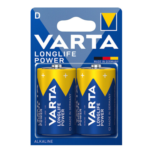 Batterie High Energy 1,5V Monozelle 16500mAh VARTA V-ALK04920