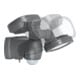 Batterie LED Strahler LUFOS 420 mit Infrarot-Bewegungsmelder IP44 2x240lm