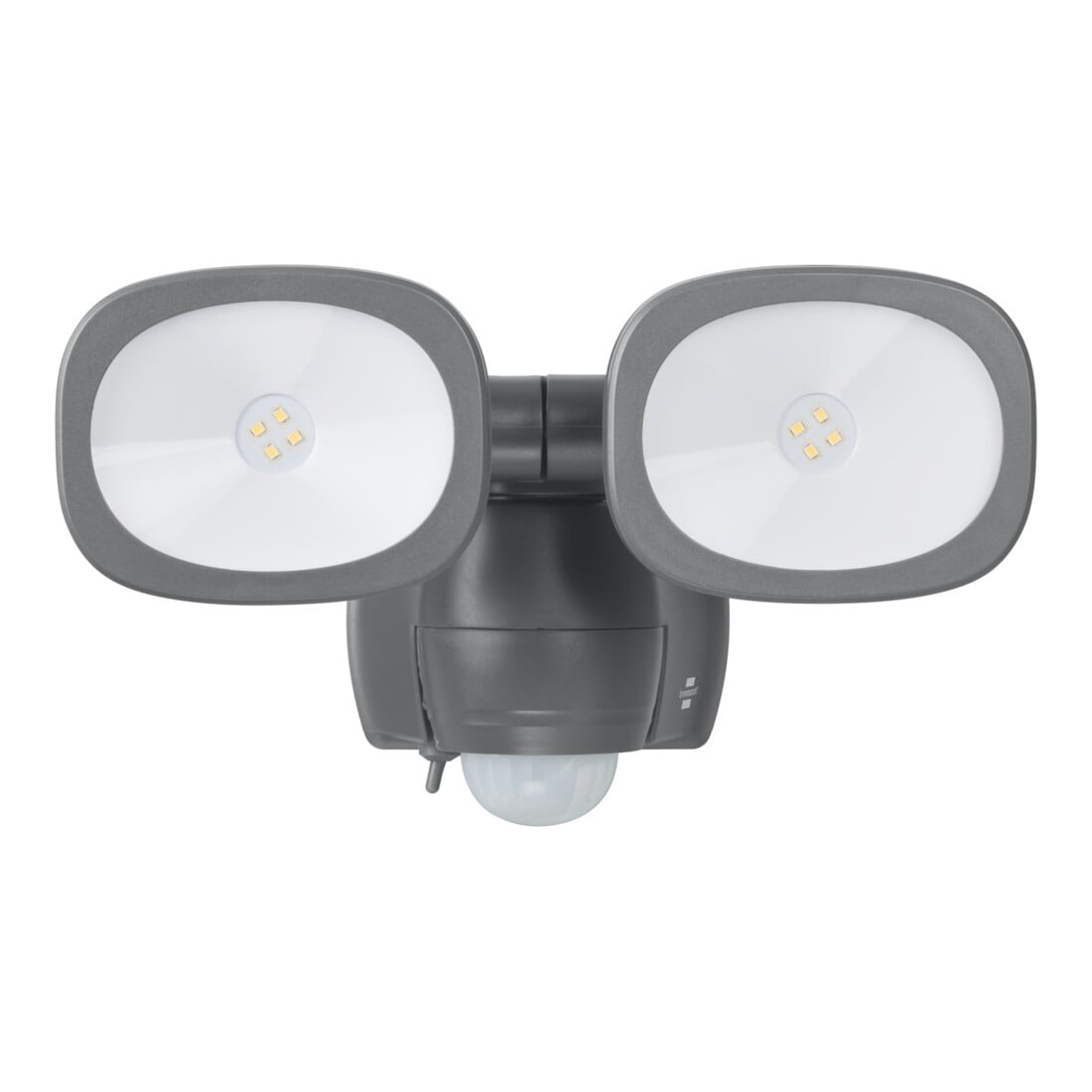 Batterie LED Strahler LUFOS 420 mit Infrarot-Bewegungsmelder IP44 2x240lm