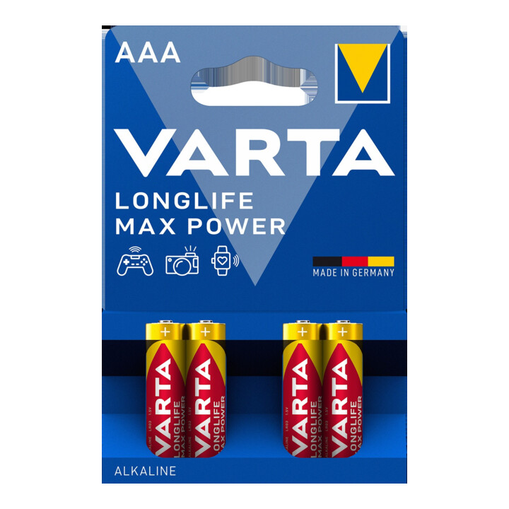 Batterie Maxi-Tech 1,5V Microzelle 1200mAh 4703 VARTA