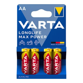 Batterie Maxi-Tech 1,5V Mignonz 2600mAh 4706 VARTA