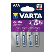Batterie PROFESSIONAL Lithium AAA 4er Bli