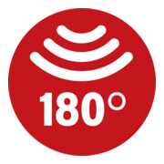 Batterij-LED schijnwerper LUFOS 200 met infrarood bewegingsmelder IP44 210lm-5