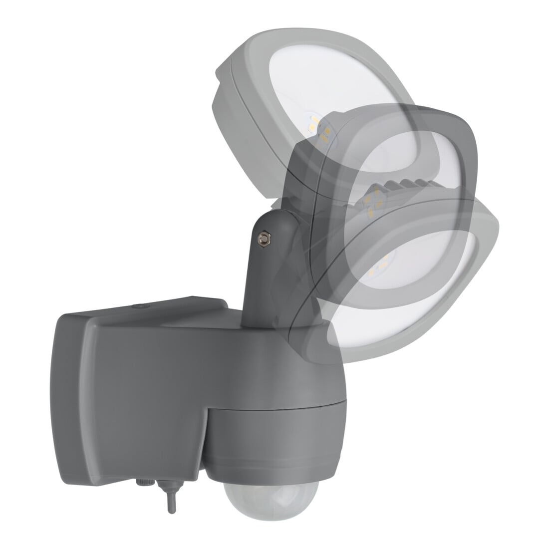 Batterij-LED schijnwerper LUFOS 400 met infrarood bewegingsmelder IP44 440lm