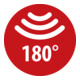 Batterij-LED schijnwerper LUFOS 420 met infrarood bewegingsmelder IP44 2x240lm-2