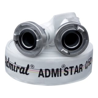 Bau-/Industrieschlauch Admi®Star 602 ID 102mm L.20m weiß ROLLE KLOTZ