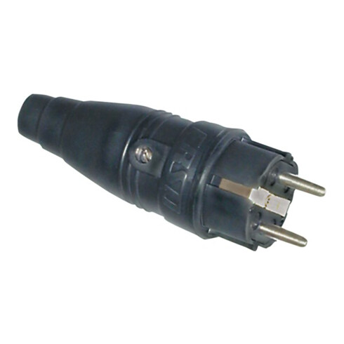 Bau-/Industriestecker 10-/16 A 230 V schwarz IP44 ERSO INDULUX