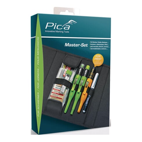 Bau-/Tieflochmarker Master-Set Schreiner sortiert PICA