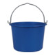 Baueimer 12 l lourd bleu PE-1
