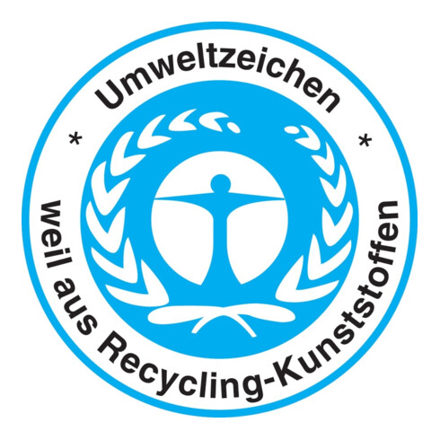 Baueimer Gripline-D 12l Knopfbügel schwarz