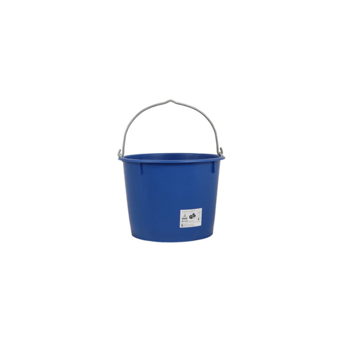 Baueimer Inhalt 20l schwer kranbar blau