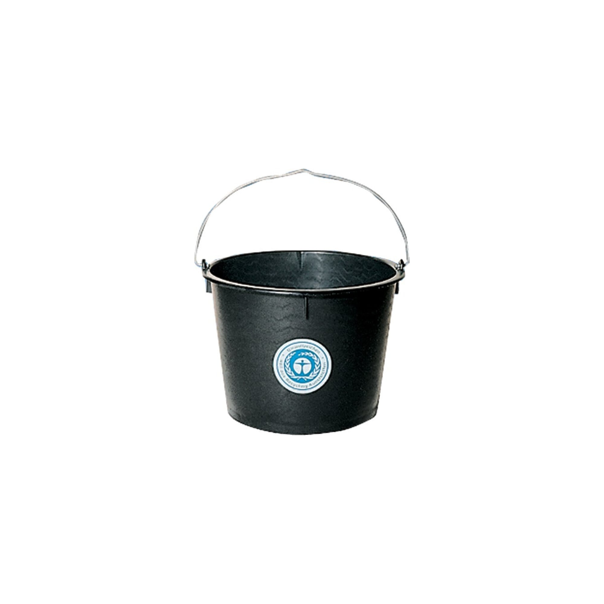 Baueimer Polyeth.-Regen. schwere Ausf schwarz 20 L ; JOPA