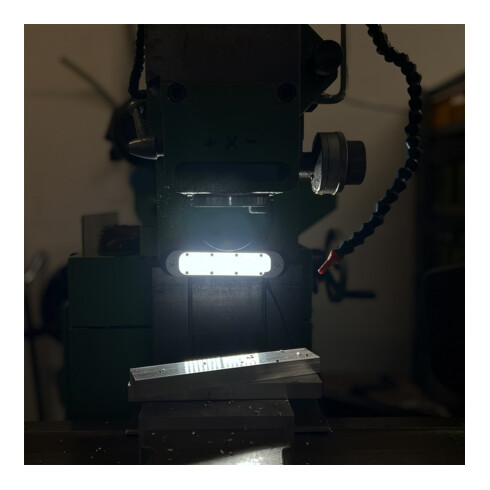 BAUER& BÖCKER Lampe LED plate pour machine, type : 546 mm
