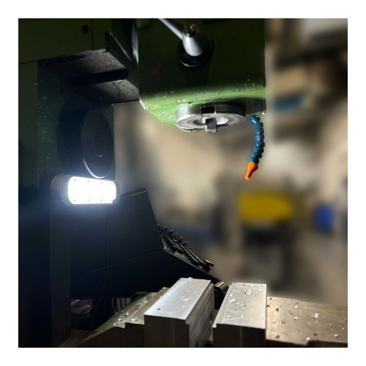 BAUER& BÖCKER Lampe LED plate pour machine, type : 546 mm