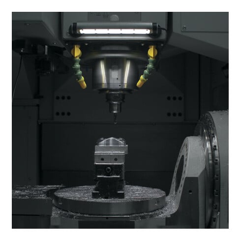 BAUER& BÖCKER LED-machinelamp rond, type: 140 mm