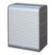 Bauer Südlohn Armoire à rideau pour produits dangereux RSG-1, laquée, gris souris