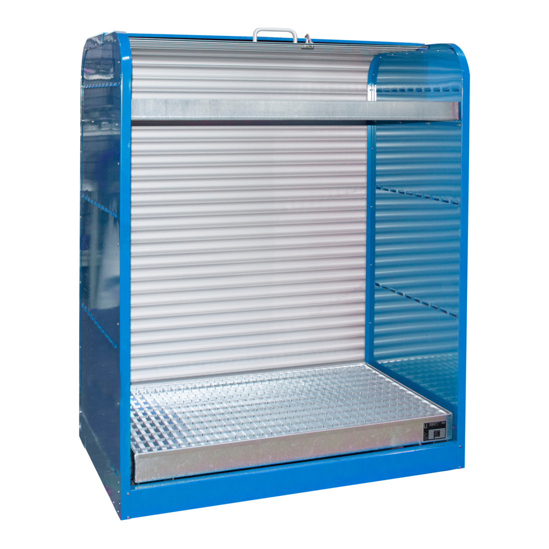 Bauer Südlohn Armoire à rideau pour substances dangereuses RSG-3, laquée, bleu clair