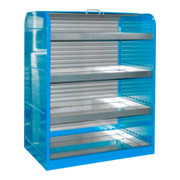 Bauer Südlohn Armoire à rideau pour substances dangereuses RSG-4, laquée, bleu clair-5
