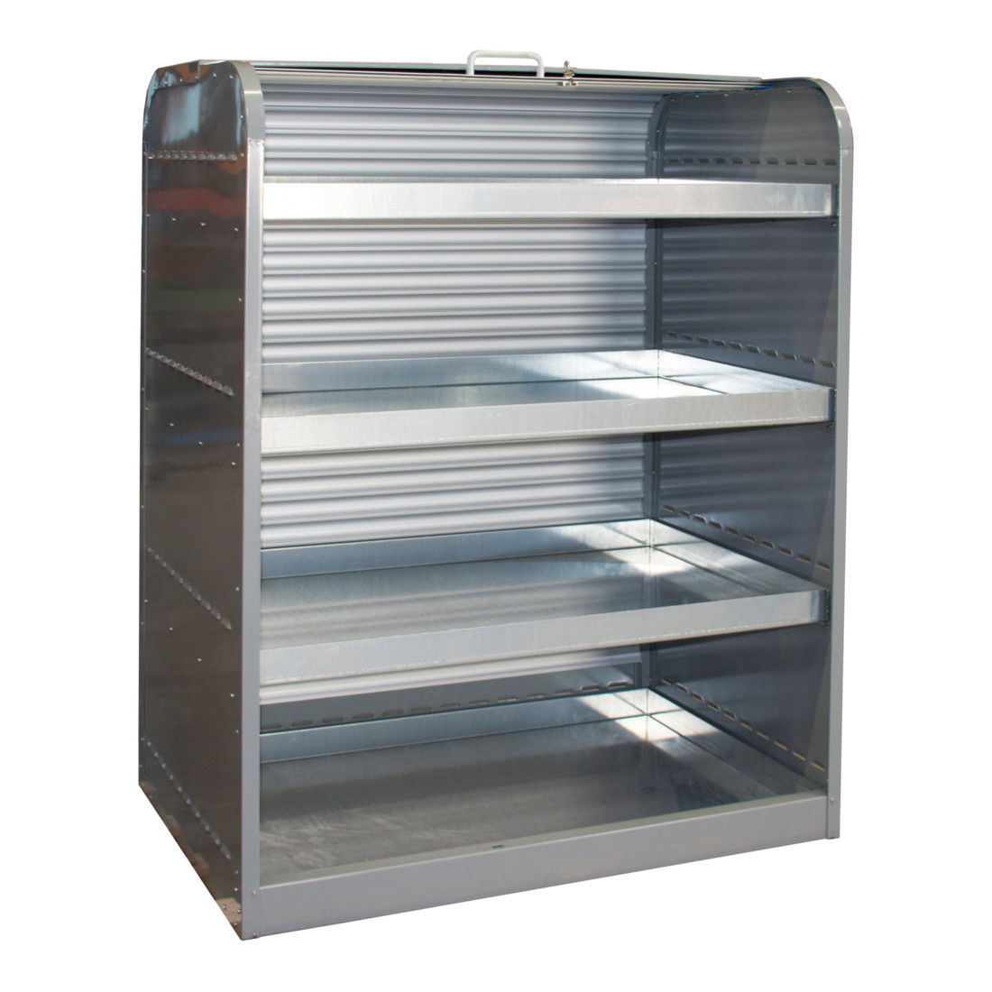 Bauer Südlohn Armoire à rideau pour substances dangereuses RSG-4, laquée, gris souris