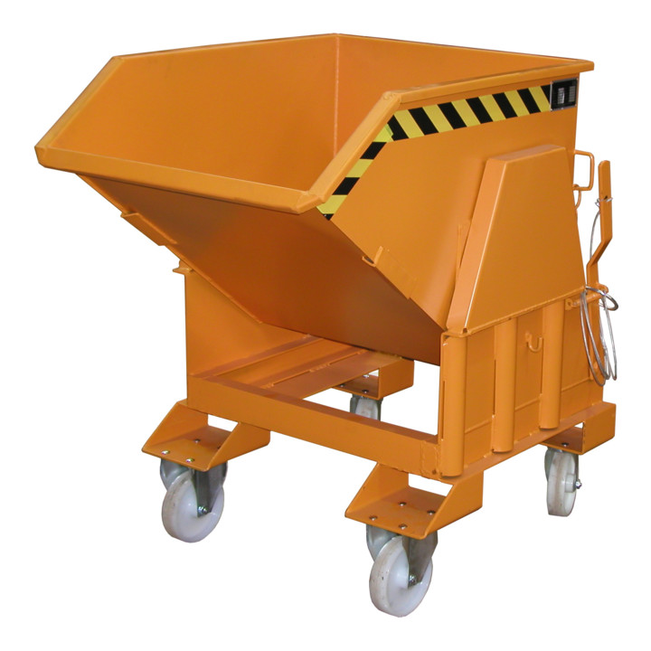 Bauer Südlohn Bac à bascule BK 50, peint, orange jaune
