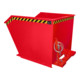 Bauer Südlohn Bac à bascule GU 1500, peint, rouge feu