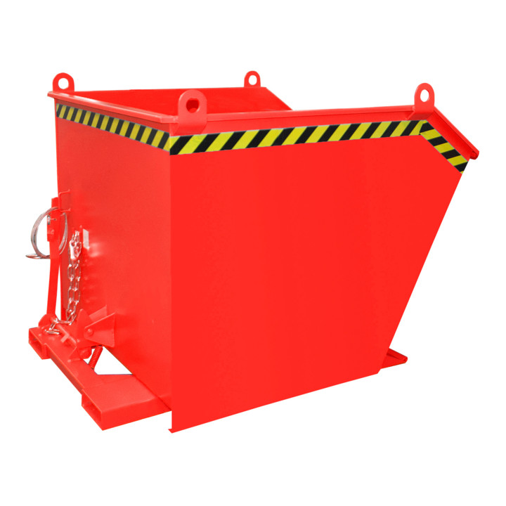 Bauer Südlohn Bac à bascule GU 1500, peint, rouge feu