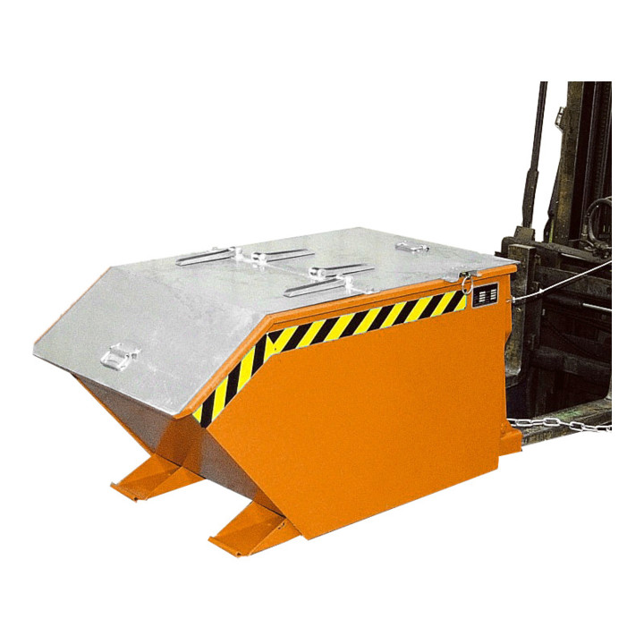 Bauer Südlohn Bac à bascule GU 500, peint, orange jaune