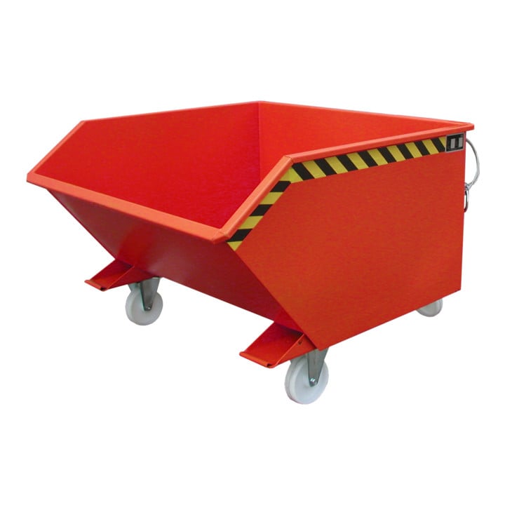 Bauer Südlohn Bac à bascule GU 750, peint, rouge feu